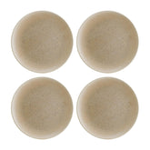 Bonna China Luca Salmon Matte dia.8.25" Round Salmon Porcelain Plate (Set of 4)