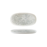 Bonna China Luna Ocean 12" x 6.25" x h:0.75" Oval Blue Porcelain Platter