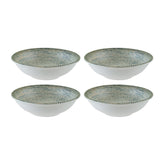 Sway dia.8" h:1.5" 17 oz. Round Decorated Vitrified Bowl (Set of 4)