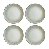Bonna China Sway dia.8.25" Round Decorated Porcelain Plate (Set of 4)