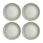 Sway dia.9" Round Decorated Vitrified Plate (Set of 4)