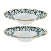 Bonna China Viento dia.11" h:2.5" 14 oz. Round Decorated Porcelain Bowl (Set of 2)