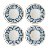 Bonna China Viento dia.10" Round Decorated Porcelain Plate (Set of 4)