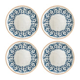 Bonna China Viento dia.10.5" Round Decorated Porcelain Plate (Set of 4)