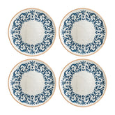 Bonna China Viento dia.12"  Round Decorated Porcelain Plate (Set of 4)