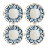 Viento dia.12" Round Decorated Vitrified Plate (Set of 4)