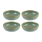 Sage dia.5.5" h:2" 15 oz. Round Green Vitrified Bowl (Set of 4)