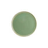 Sage dia.11" Round Green Vitrified Plate (1 each)