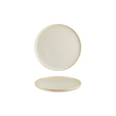 Bonna China Sand dia.8.75"  Round Beige Porcelain Plate (Set of 4)