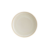 Sand dia.10.75" h:2.25" Round Beige Vitrified Deep Plate (1 each)
