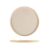 Bonna China Sand dia.11" Round Beige Porcelain Plate