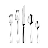 Turgla Home Baguette LM 30 Pieces 18/10 Stainless Steel Flatware Set, Service For 6