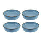 Bonna China Sky dia.4" h:1" 1 oz. Round Blue Porcelain Bowl (Set of 4)