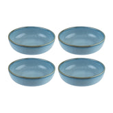 Bonna China Sky dia.5.5" h:2" 15 oz. Round Blue Porcelain Bowl (Set of 4)