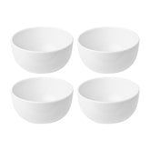 Santa Monica dia.4.25" h:2" 8 oz. Round White Porcelain Bowl (Set of 4)