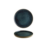 Bonna China Sphere Ocean dia.8.75" Round Blue Porcelain Plate