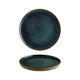 Bonna China Sphere Ocean dia.11" Round Blue Porcelain Plate