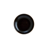 Sphere Earth dia.9" h:2" 34 oz. Round Black Vitrified Bowl (1 each)
