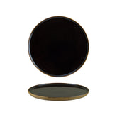 Bonna China Sphere Ocean dia.11" Round Brown Porcelain Plate