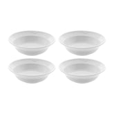 Saturn dia.6" h:1.5" 12 oz. Round White Porcelain Bowl (Set of 4)