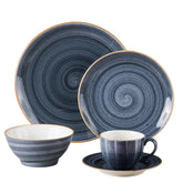 Night Blue Collection 5-Piece Dinnerware Set