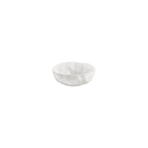 Amorf 6.25" x 6.25" x h:0" 20 oz. Organic Warm White Vitrified Bowl (Set of 4)