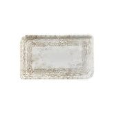 Antico 13.75" x 8.25" x h:0" Rectangular Brown Vitrified Platter (1 each)