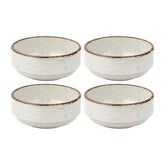 Dust dia.5.5" h:0" 15 oz. Round Beige Vitrified Bowl (Set of 4)