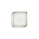Ephyra 8.75" x 8.75" Square Gray Vitrified Plate (Set of 6)