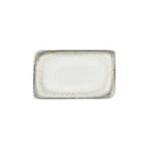 Ephyra 11.75" x 7" x h:0" Rectangular Gray Vitrified Platter (1 each)