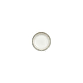 Ephyra dia.5" h:1" 5 oz. Round Gray Vitrified Deep Plate (Set of 4)