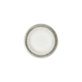 Ephyra dia.9" Round Gray Vitrified Plate (Set of 4)