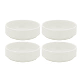 Banquet dia.2.25" h:0" 1 oz. Round Warm White Vitrified Ramekin (Set of 4)