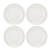 Banquet dia.7" Round Warm White Vitrified Plate (Set of 4)