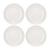Banquet dia.10.75" Round Warm White Vitrified Plate (Set of 4)