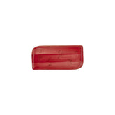 Ardent 9.5" x 6" Rectangular Red Vitrified Plate (Set of 4)
