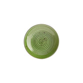 Breeze dia.9" h:1.75" 34 oz. Round Green Vitrified Deep Plate (Set of 6)
