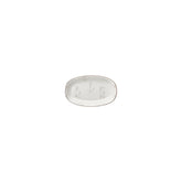 Harmony Elegance 6" x 3.5" x h:0.75" Oval Brown Vitrified Platter (1 each)