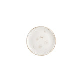 Harmony Elegance dia.7.5" Round Brown Vitrified Plate (Set of 4)