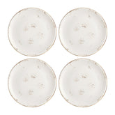 Harmony Elegance dia.7.5" Round Brown Vitrified Plate (Set of 4)
