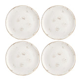 Harmony Elegance dia.10.75" Round Brown Vitrified Plate (Set of 4)