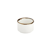 Gleam dia.3" x 3" x h:0" 4 oz. Round Brown Vitrified Sugar Bowl (1 each)