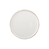 Gleam dia.12.5" x 12.5" Round Brown Vitrified Pizza Plate (Set of 6)