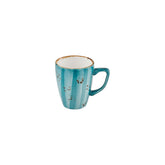Infinity dia.3.25" h:0" 10 oz. Round Turquoise Vitrified Mug (Set of 6)