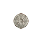 Supreme dia.7.5" Round Gray Vitrified Plate (Set of 4)