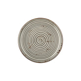 Supreme dia.11.75" Round Gray Vitrified Plate (Set of 6)