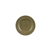 Helix Bamboo dia.8.25" Round Green Vitrified Plate (Set of 4)