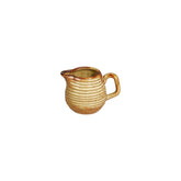 Helix Dune dia.3.25" h:2.25" 3 oz. Round Orange Vitrified Creamer (1 each)