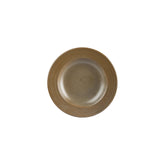 Helix Kaldi dia.9" h:0" 10 oz. Round Brown Vitrified Deep Plate (Set of 4)