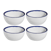 Helix Navy Blue dia.2.75" h:1.25" 2 oz. Round Blue Vitrified Bowl (Set of 4)